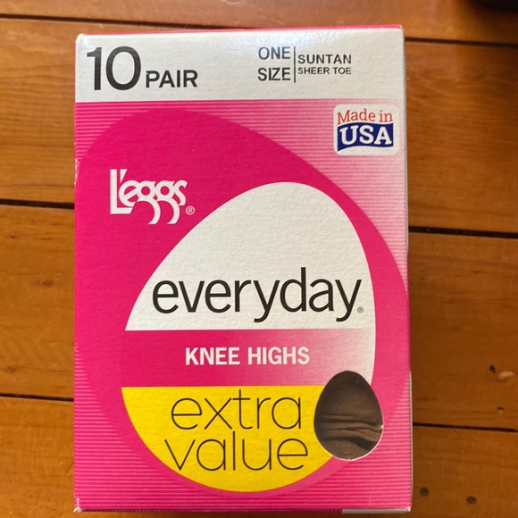 Leggs Everyday Knee Highs Bundle - Picture 1 of 3